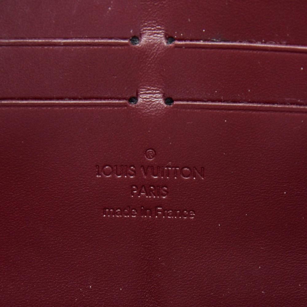 zippy monogram vernis leather wallet