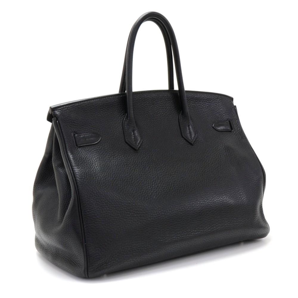 birkin 35 clemence leather bag