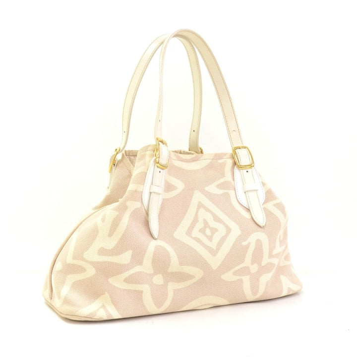 tahitienne cabas monogram canvas handbag - limited edition bag