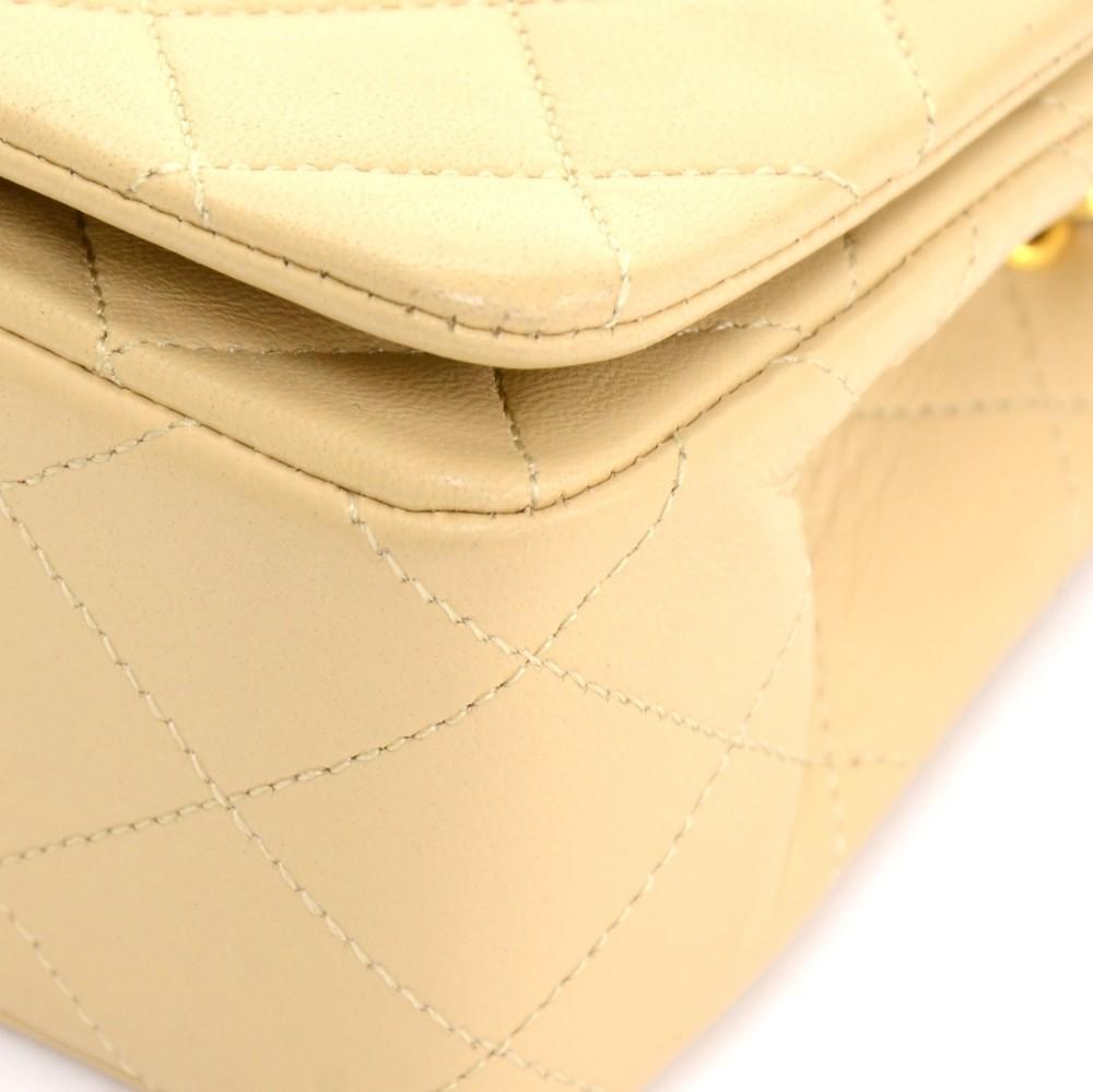 7.5" single flap shoulder bag