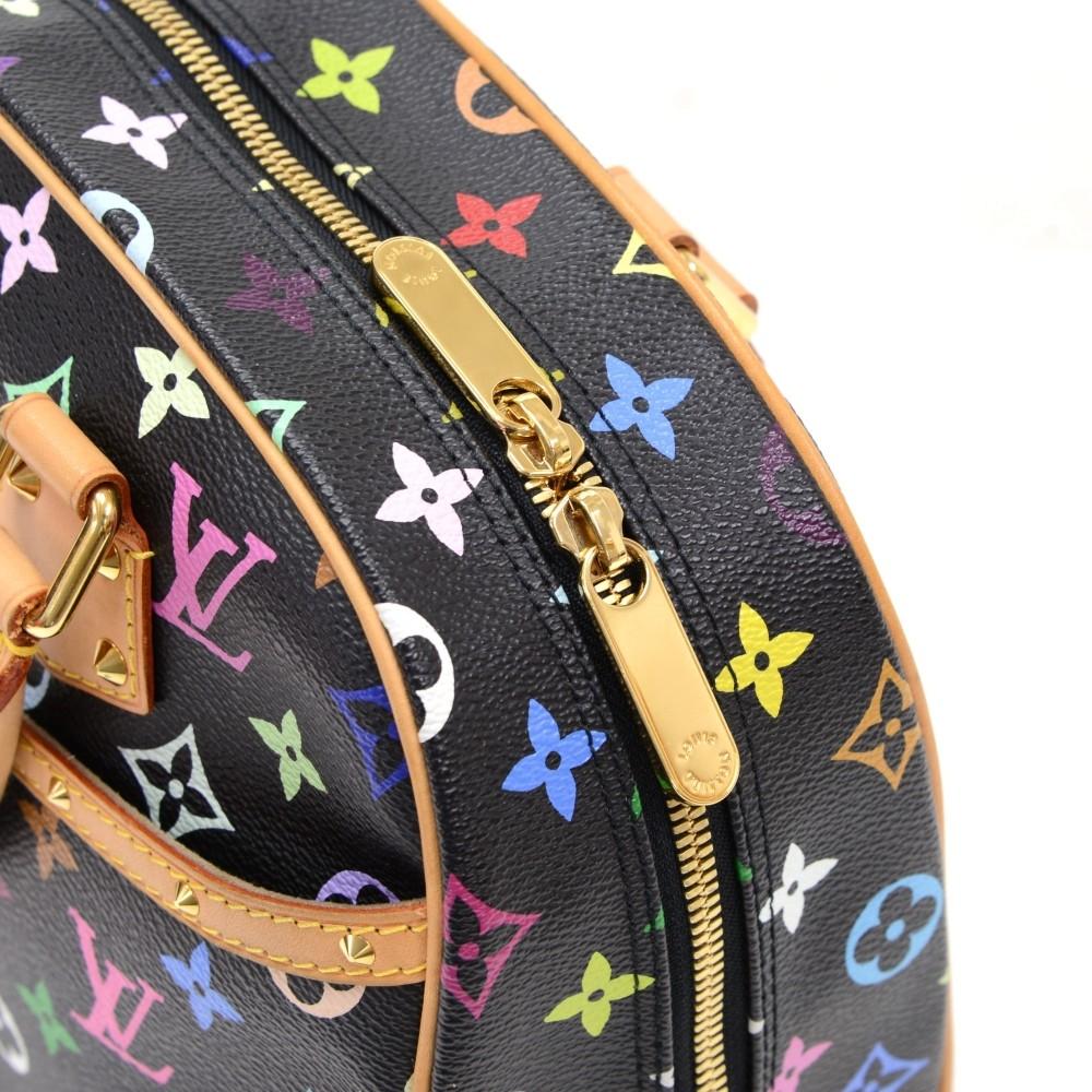 multicoloured monogram canvas trouville handbag