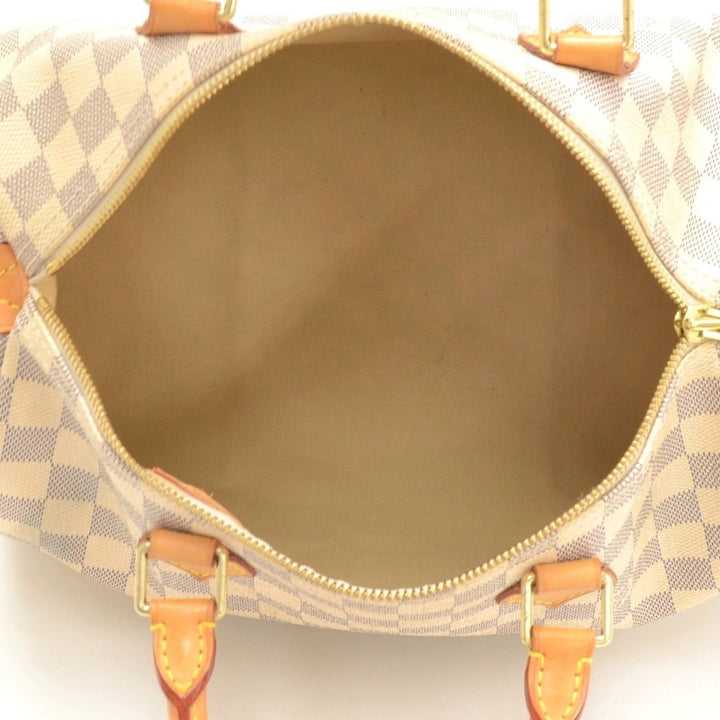 speedy 30 damier azur canvas handbag