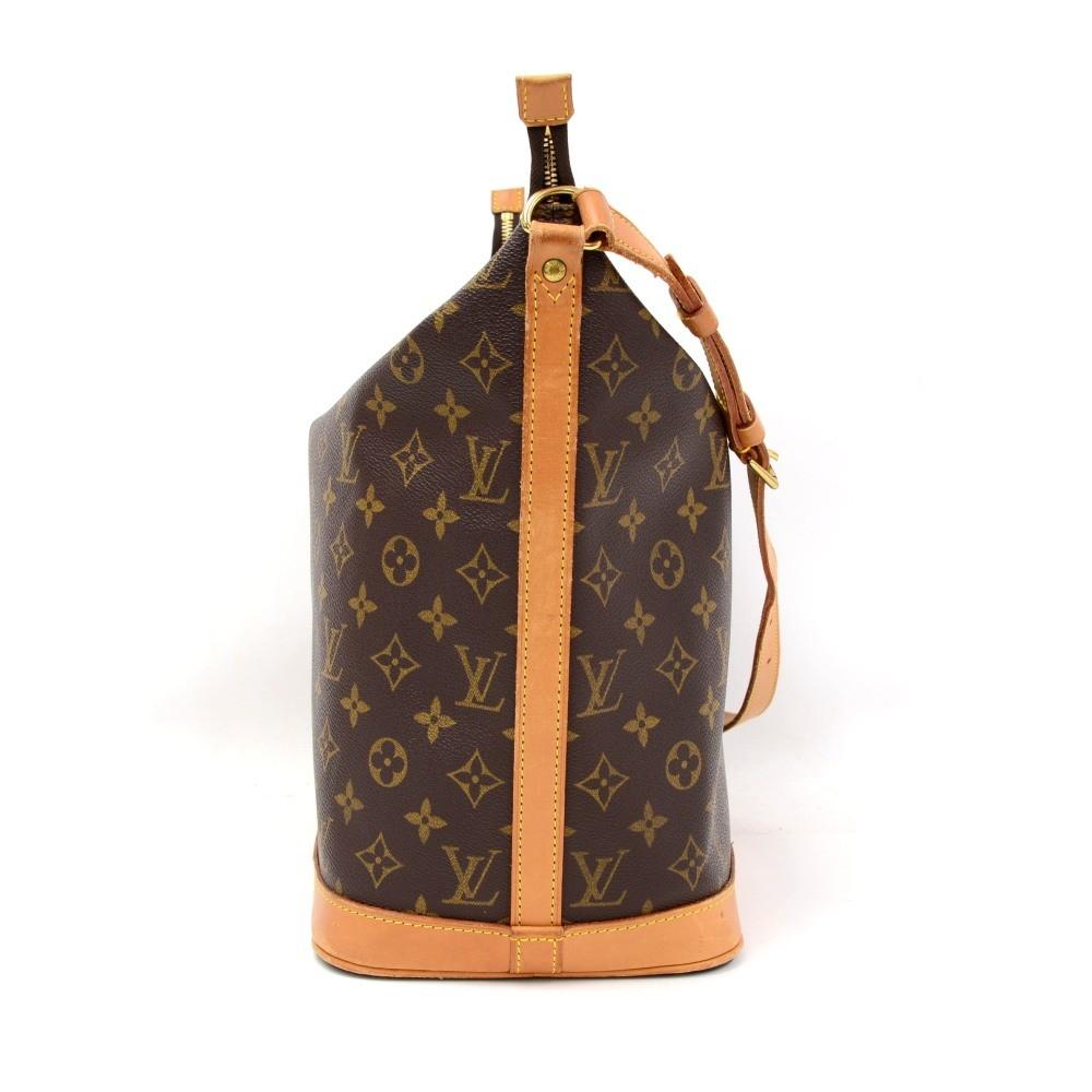 amfar monogram canvas shoulder bag