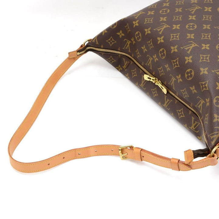 amfar monogram canvas shoulder bag