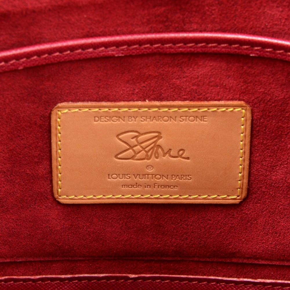 amfar monogram canvas shoulder bag