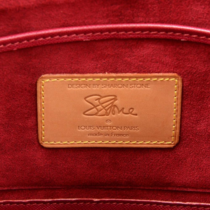 amfar monogram canvas shoulder bag