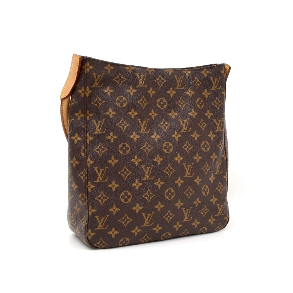 looping gm monogram canvas shoulder bag