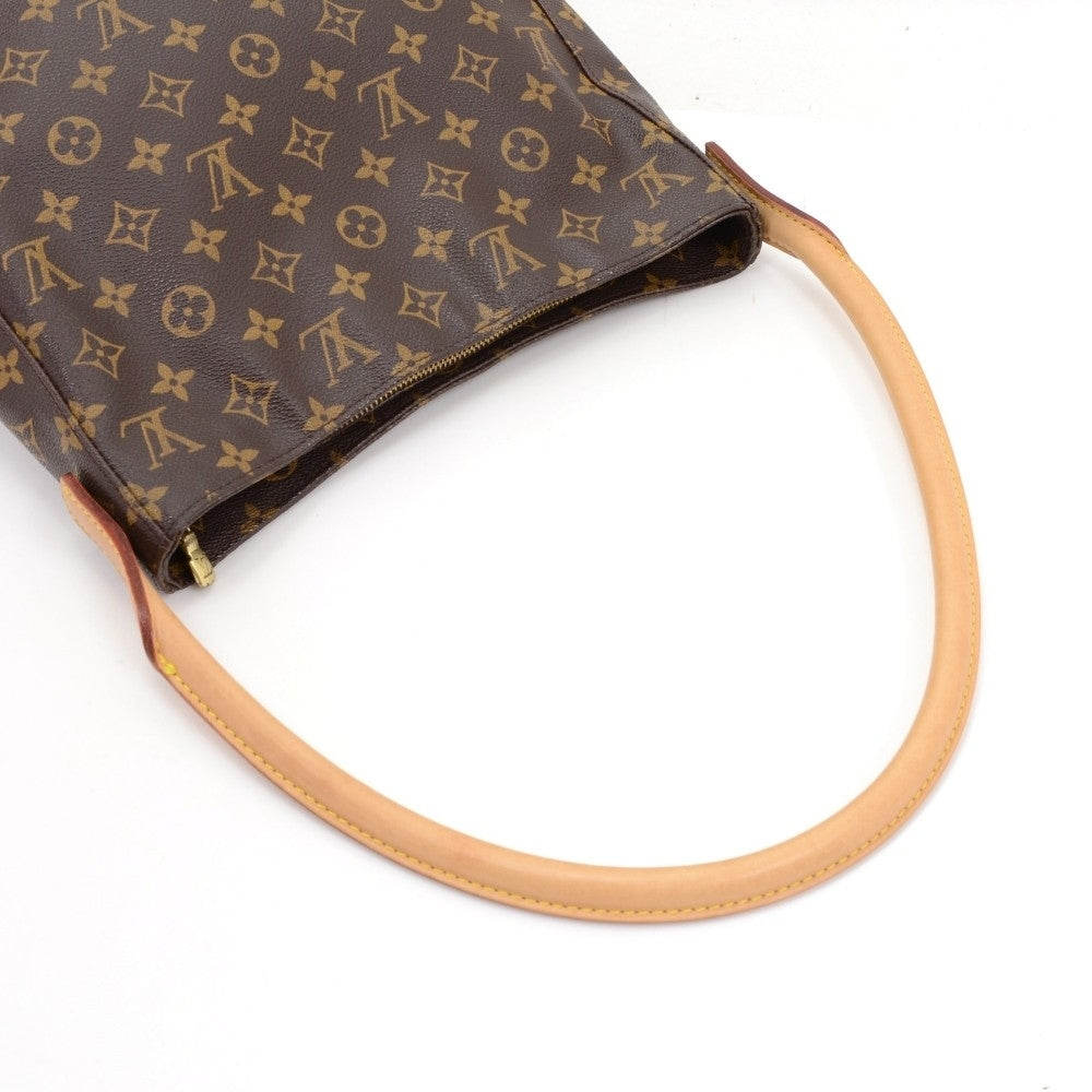 looping gm monogram canvas shoulder bag