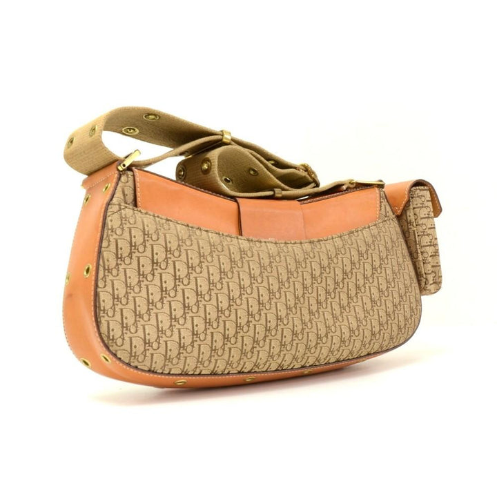 street chic columbus canvas and leather bag