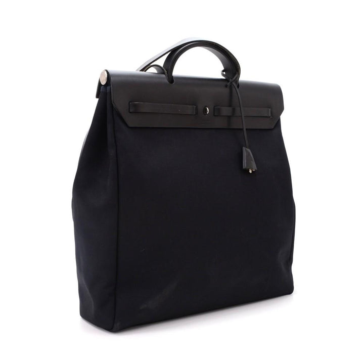 herbag mm 2-in-1 canvas and calf leather bags