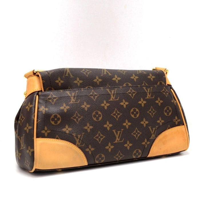 beverly mm monogram canvas shoulder bag