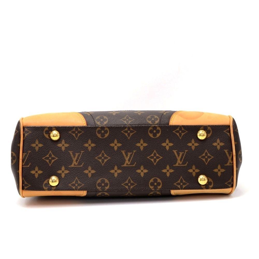 beverly mm monogram canvas shoulder bag