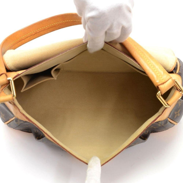 beverly mm monogram canvas shoulder bag