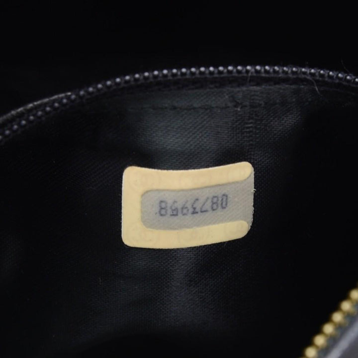 7" quilted lambskin leather fringed shoulder bag