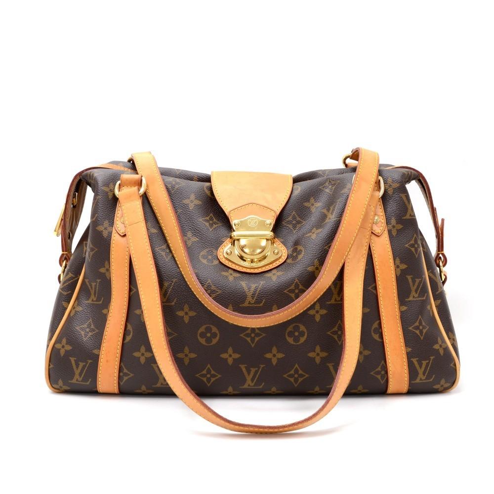 stresa pm monogram canvas handbag