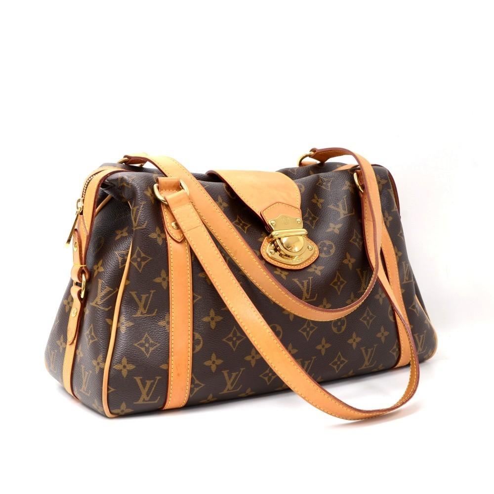 stresa pm monogram canvas handbag