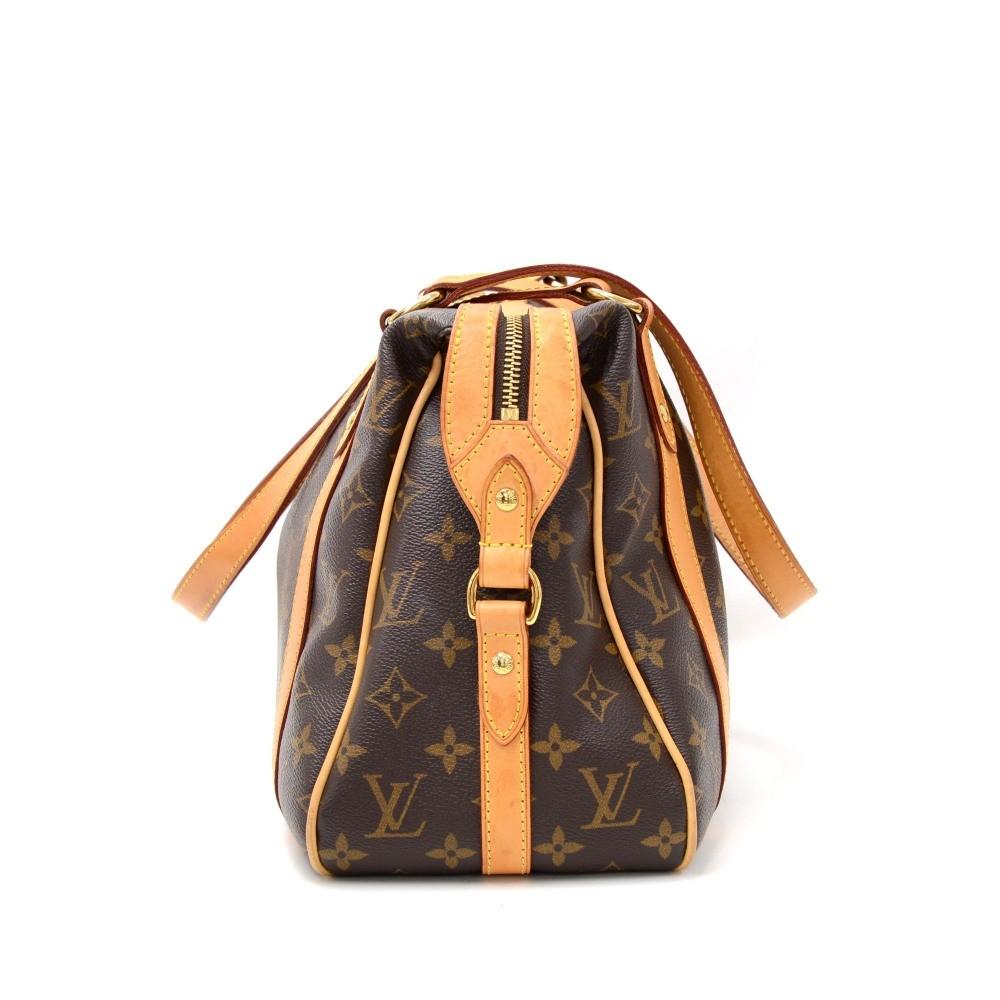 stresa pm monogram canvas handbag