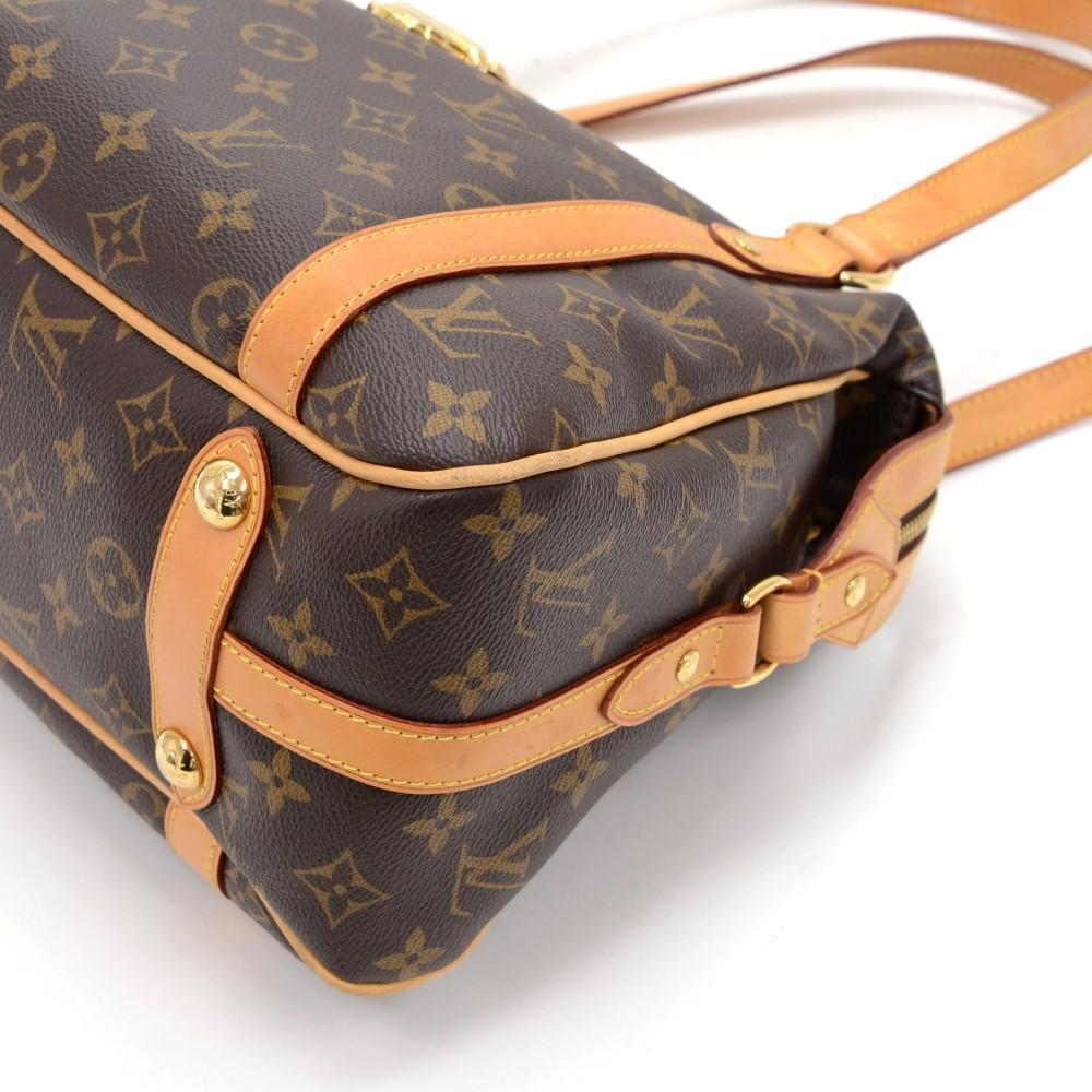stresa pm monogram canvas handbag