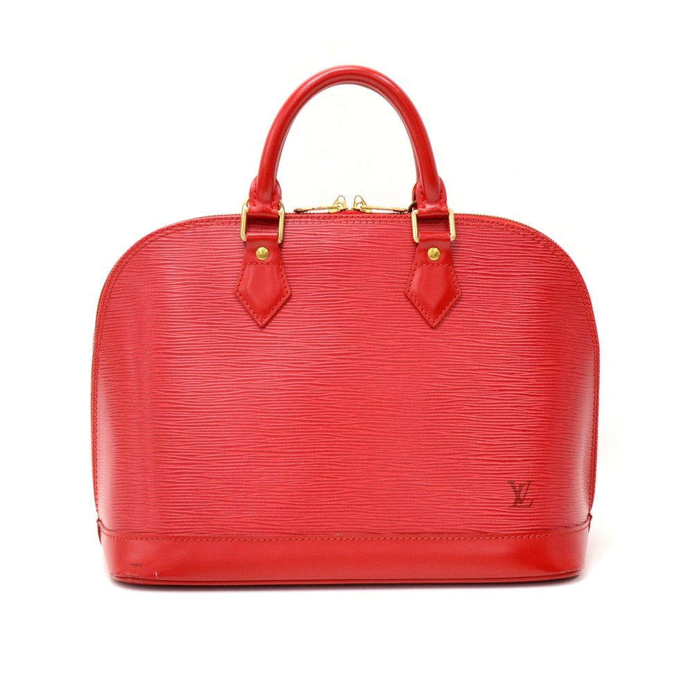 alma epi leather handbag