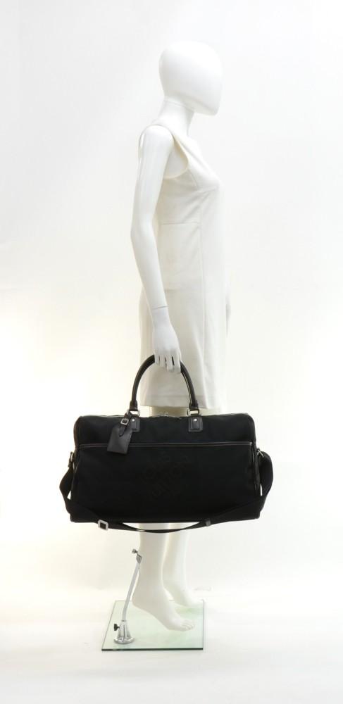 albatros damier geant canvas travel bag