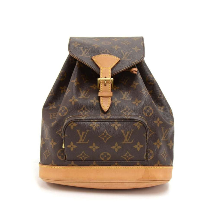 montsouris mm monogram canvas backpack bag