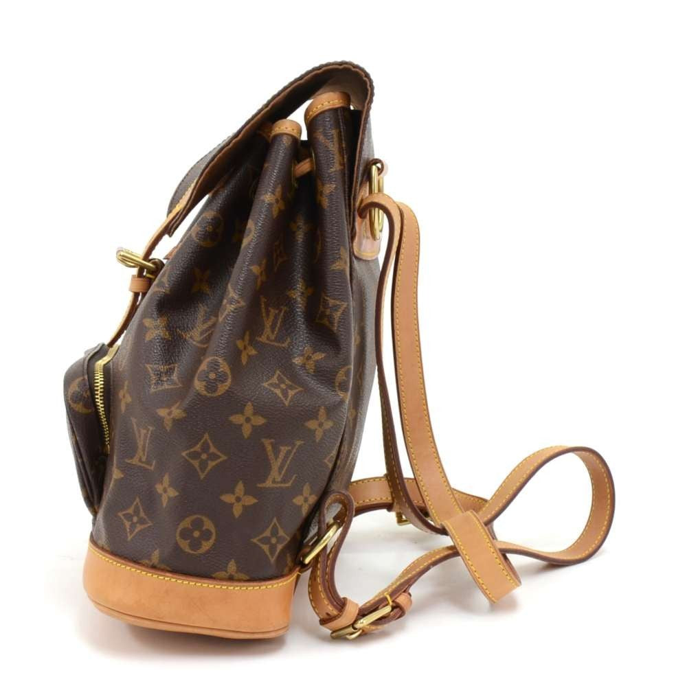 montsouris mm monogram canvas backpack bag