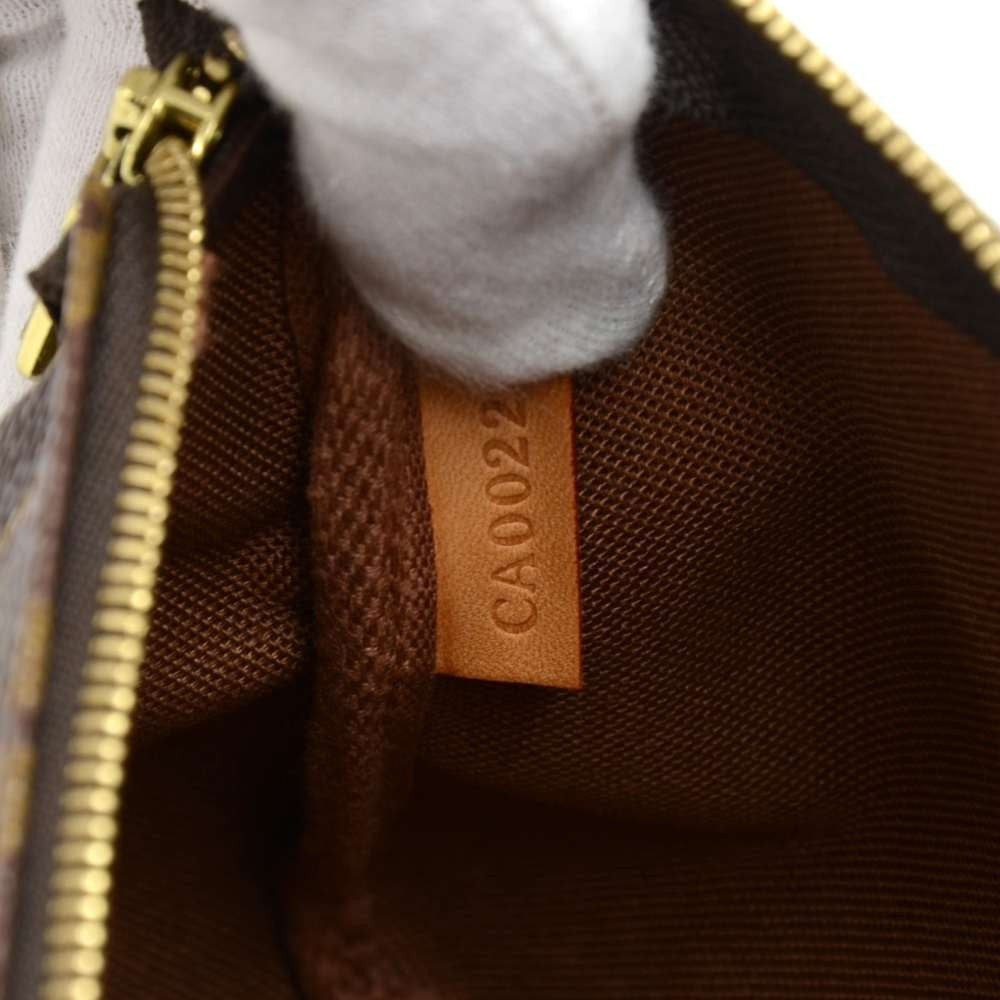 pochette accessoires monogram canvas evening bag