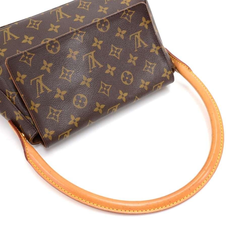 mini looping monogram canvas handbag