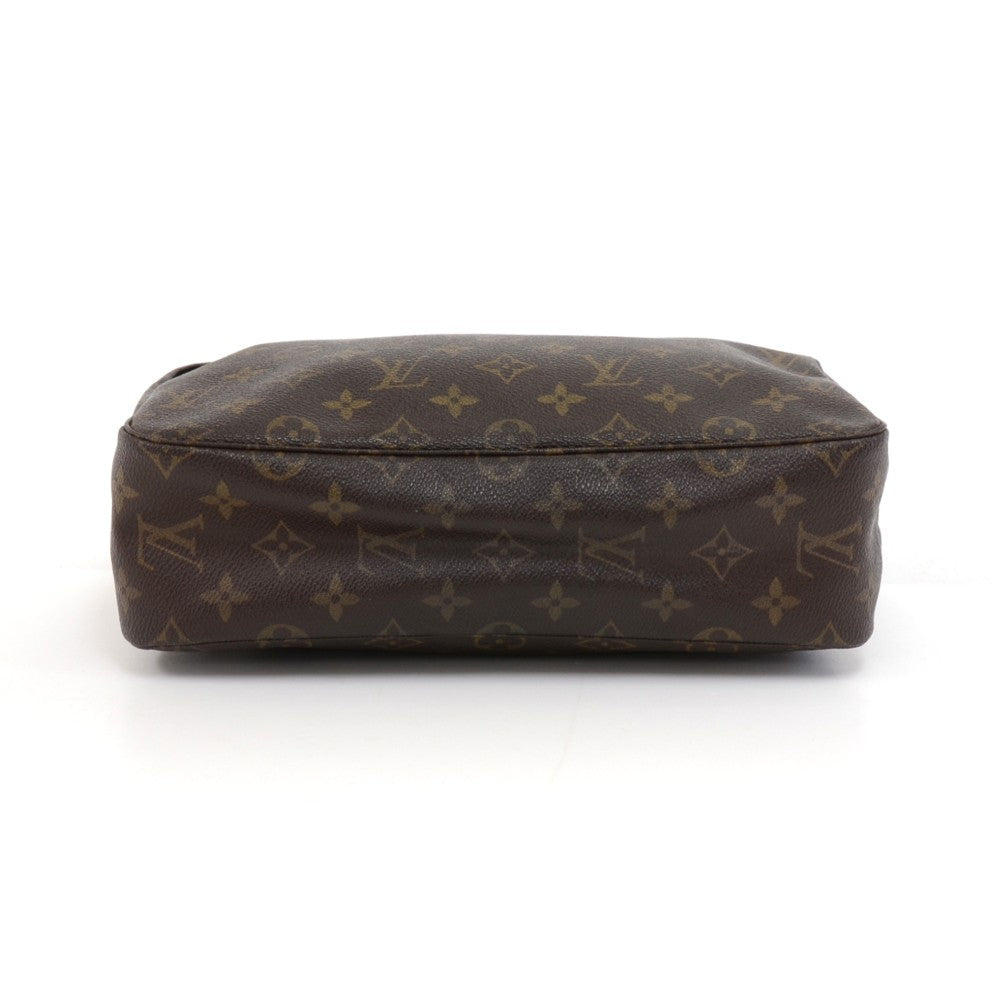 Louis Vuitton Monogram Compiegne 28 Cosmetic Case Make Up Bag 1LVS72