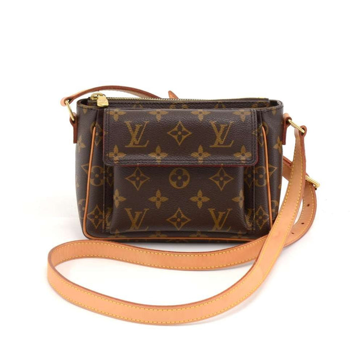 viva cite pm monogram canvas shoulder bag