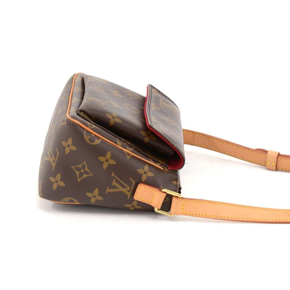 viva cite pm monogram canvas shoulder bag