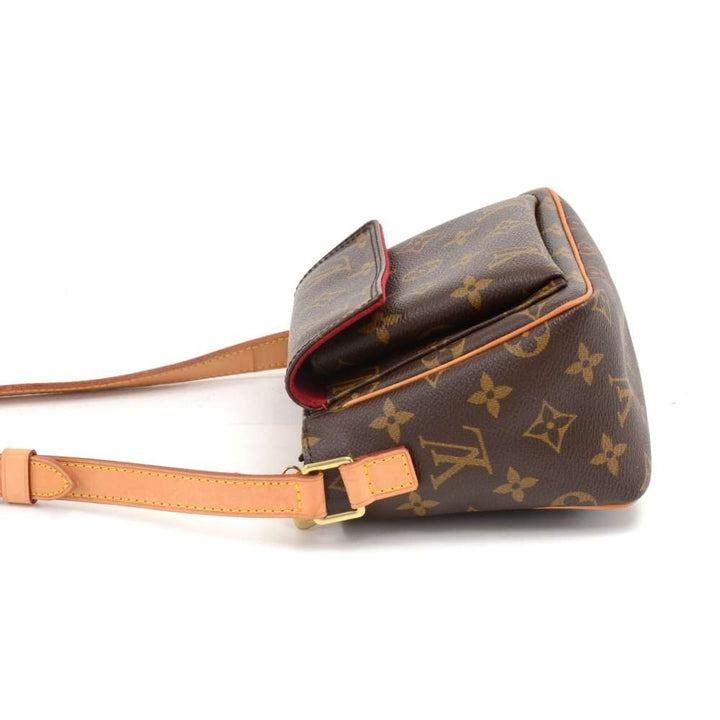 viva cite pm monogram canvas shoulder bag