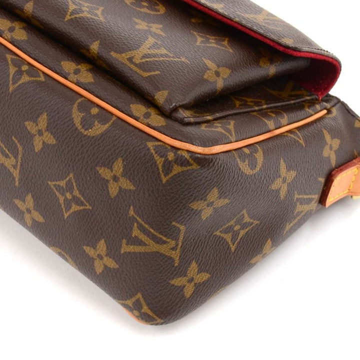 viva cite pm monogram canvas shoulder bag