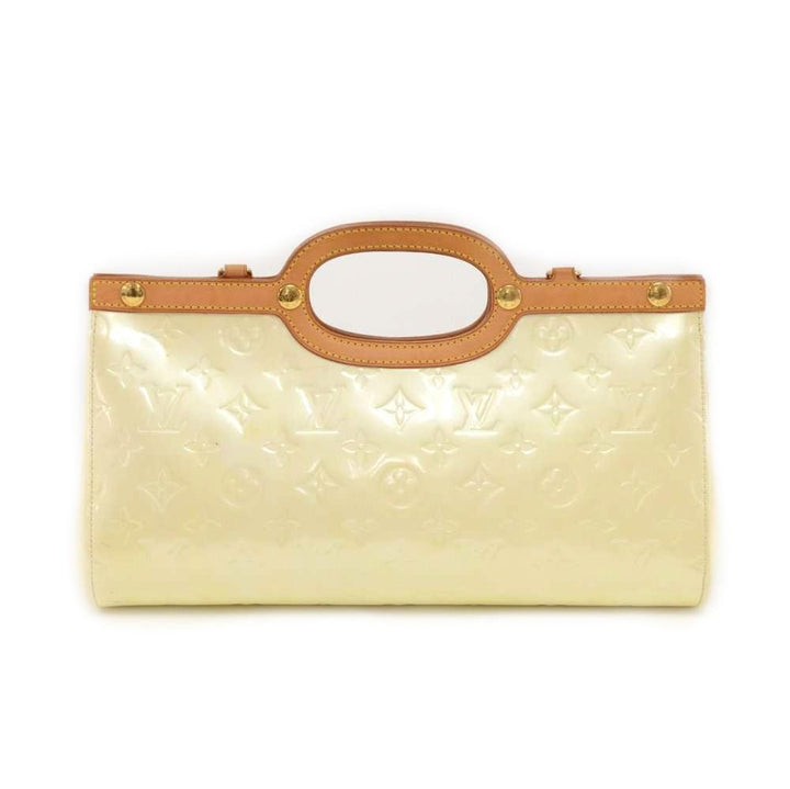 roxbury drive monogram vernis leather handbag with strap