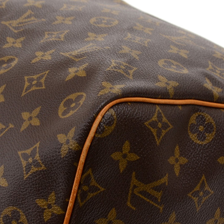 keepall 60 bandouliere monogram canvas travel bag with strap