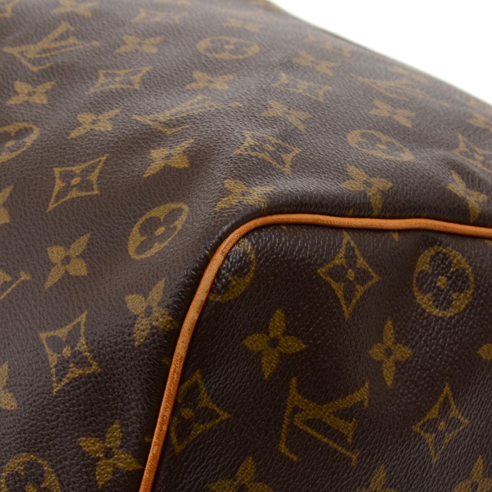 LOUIS VUITTON Monogram Canvas Keepall 60 Bandouliere Travel Bag