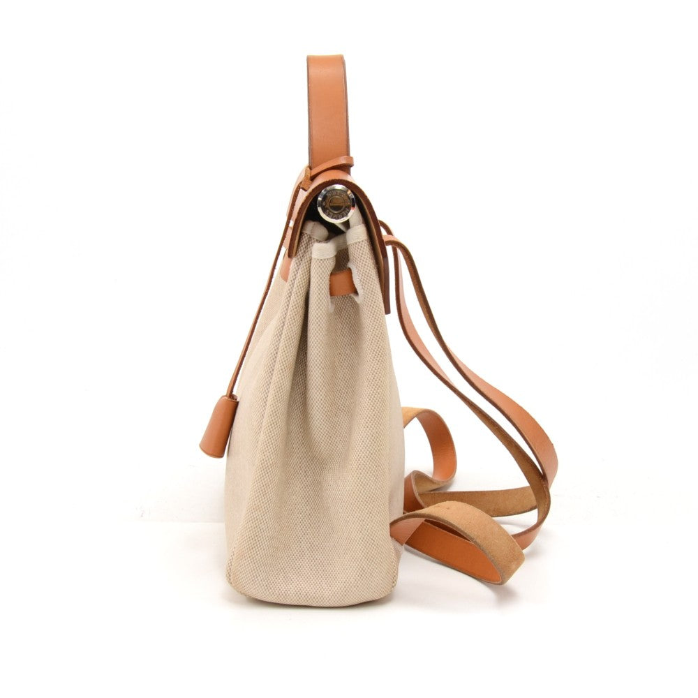 herbag pm 2-in-1 coated canvas and calf leather bags