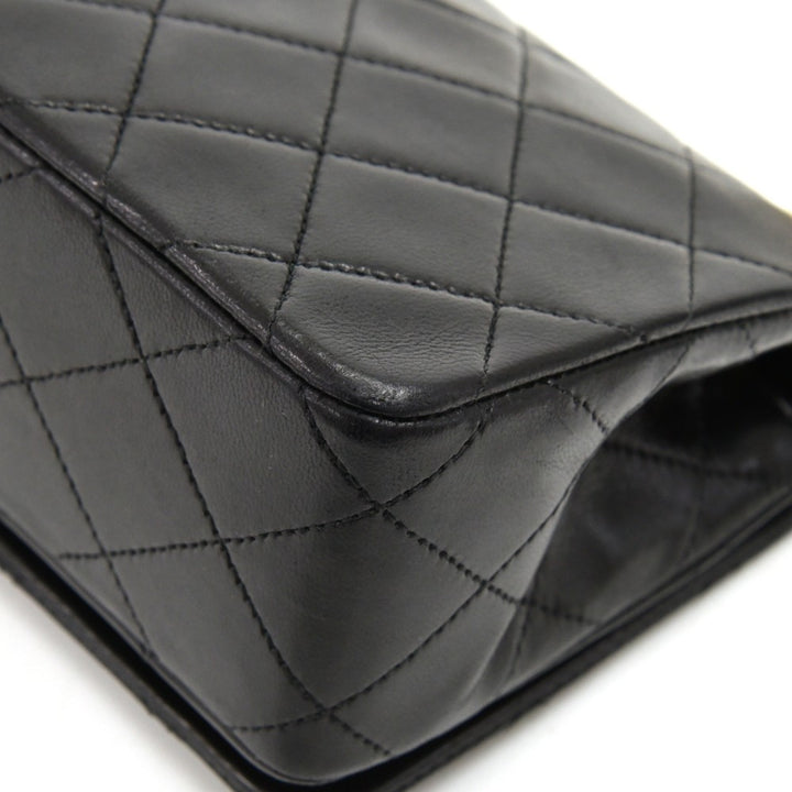 singe flap mini leather leather bag