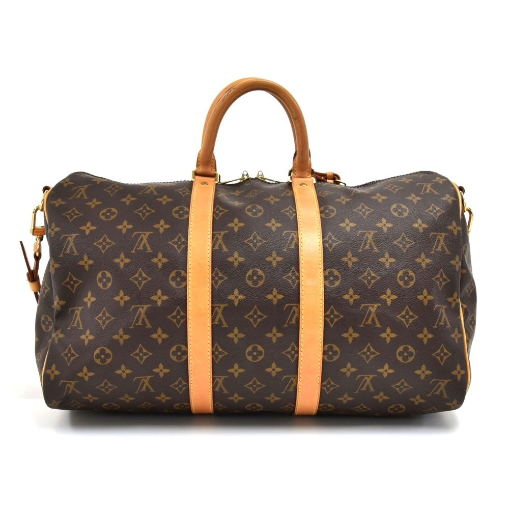 keepall 45 bandouliere monogram canvas duffel bag