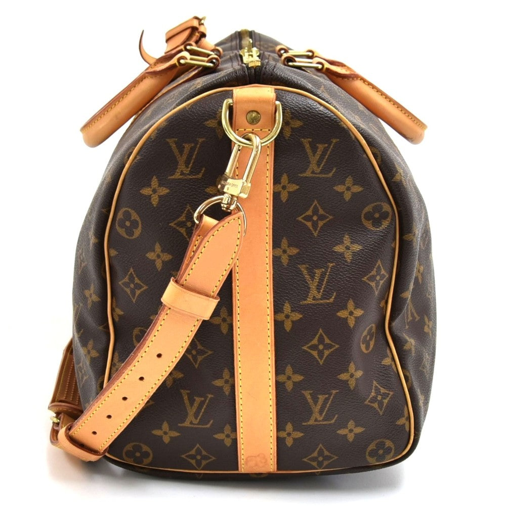 keepall 45 bandouliere monogram canvas duffel bag