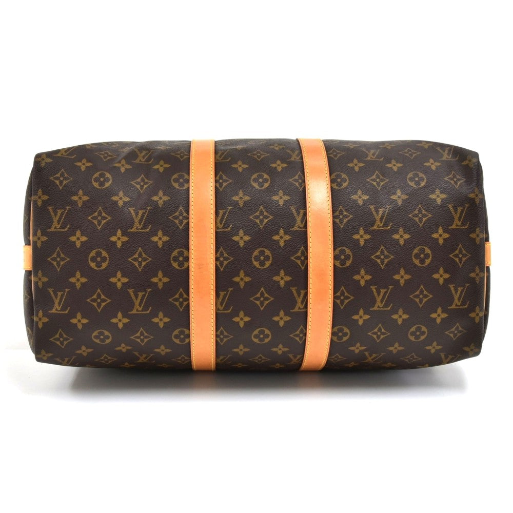 keepall 45 bandouliere monogram canvas duffel bag