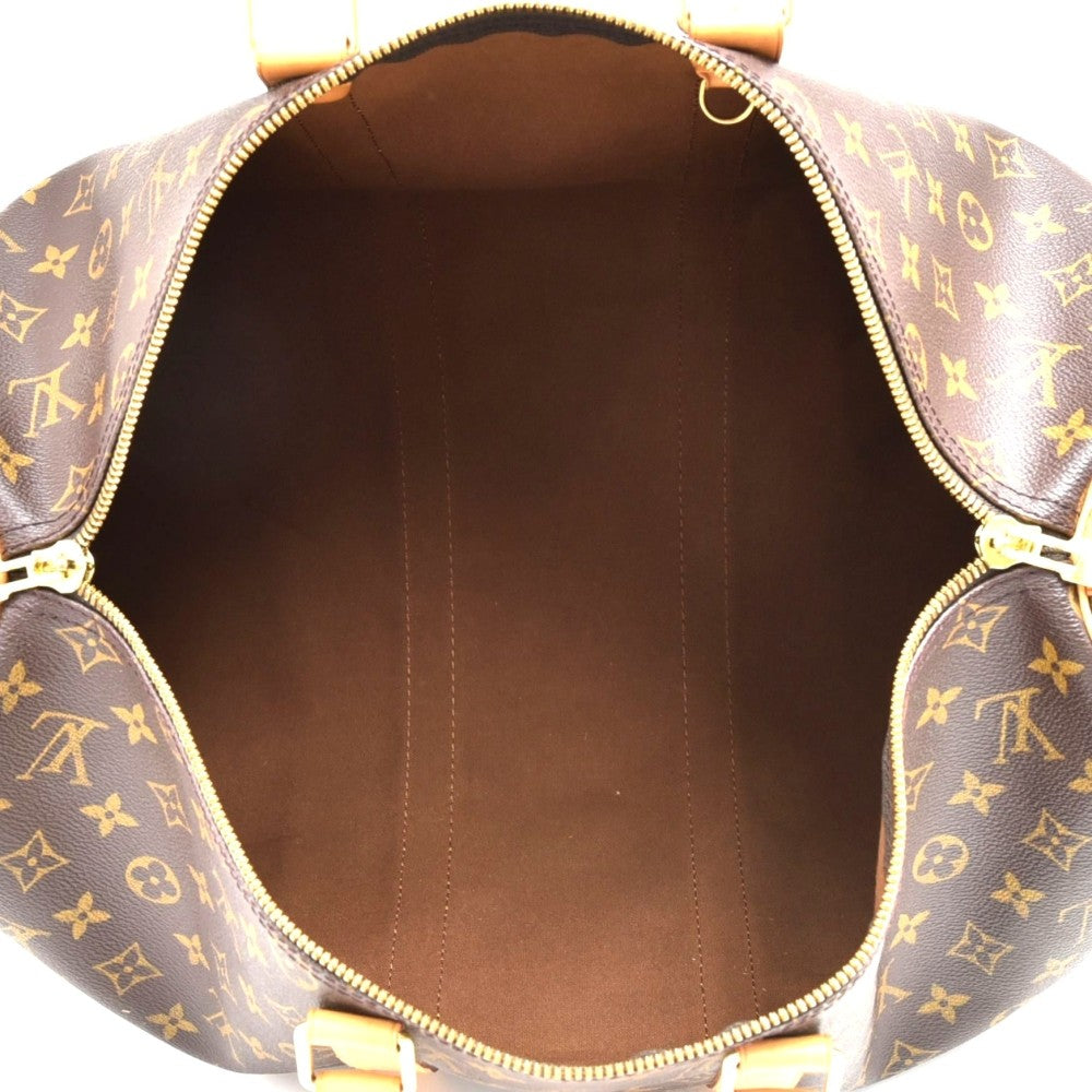 keepall 45 bandouliere monogram canvas duffel bag