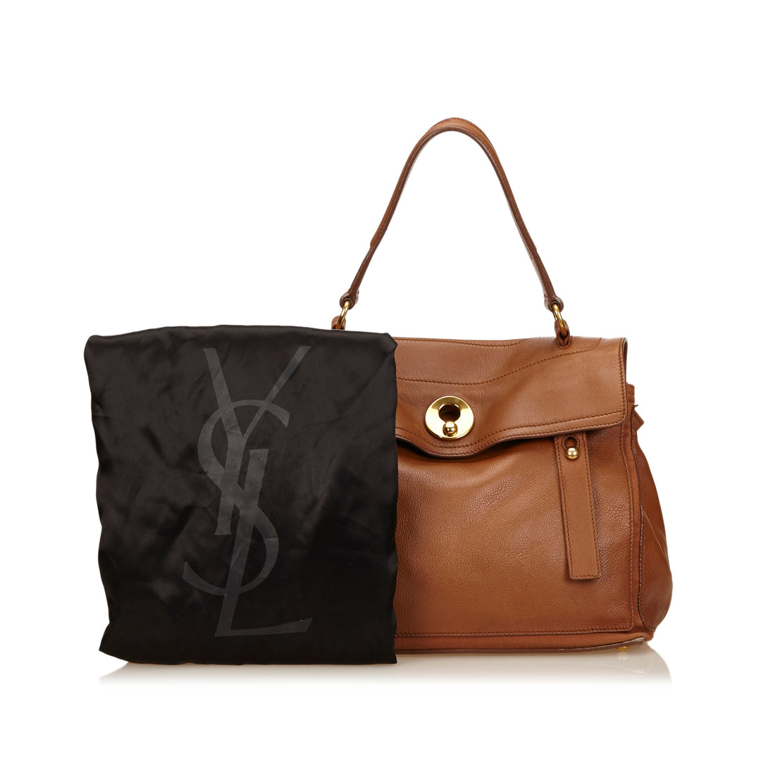 muse two calf leather handbag