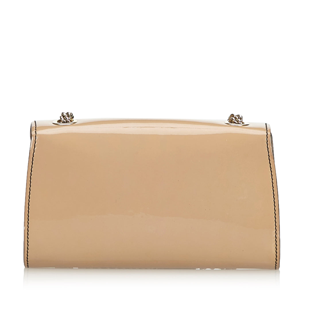 emily small patent leather bag