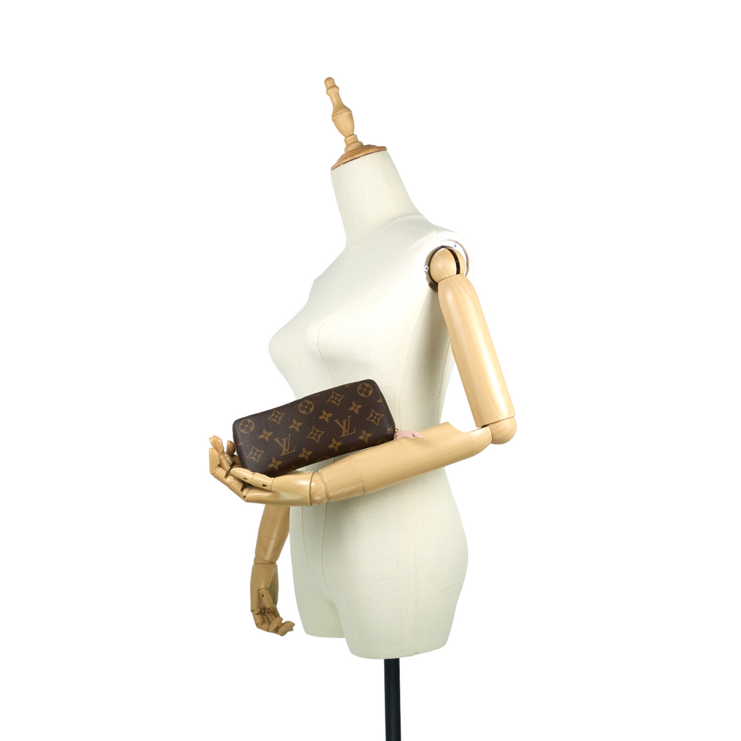 Clémence Monogram Canvas Wallet