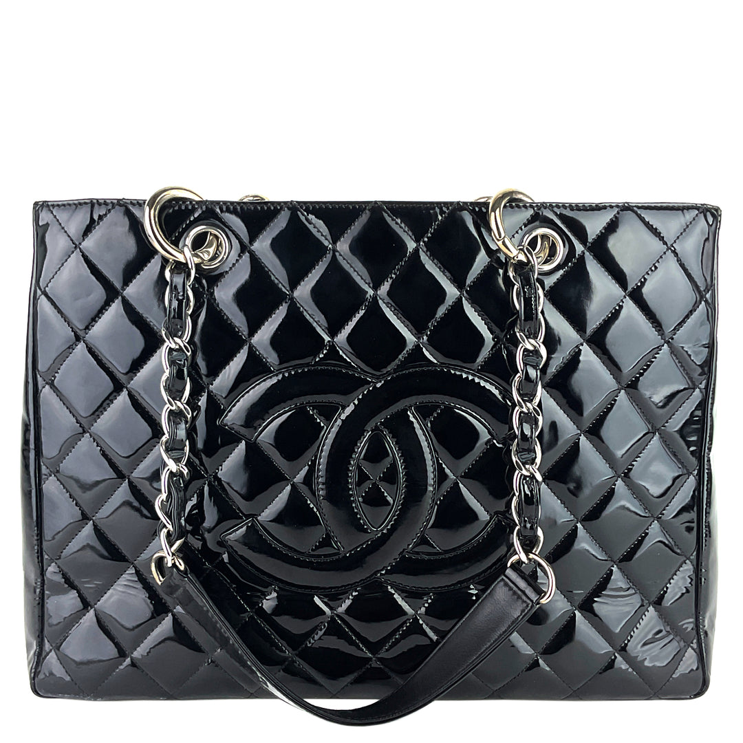Chanel CC Embossed Leather Tote (SHG-qn54cb) – LuxeDH