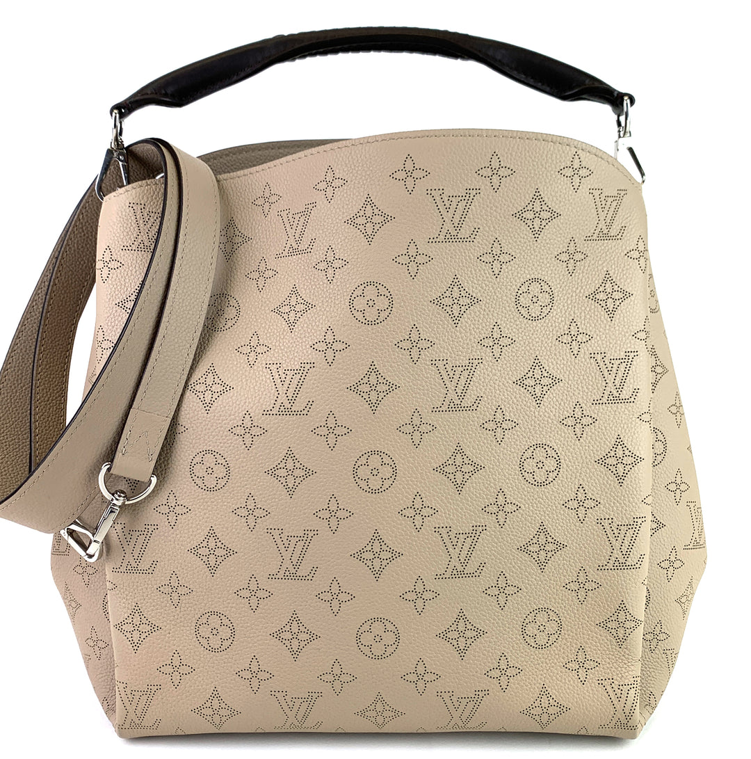babylone pm mahina leather handbag