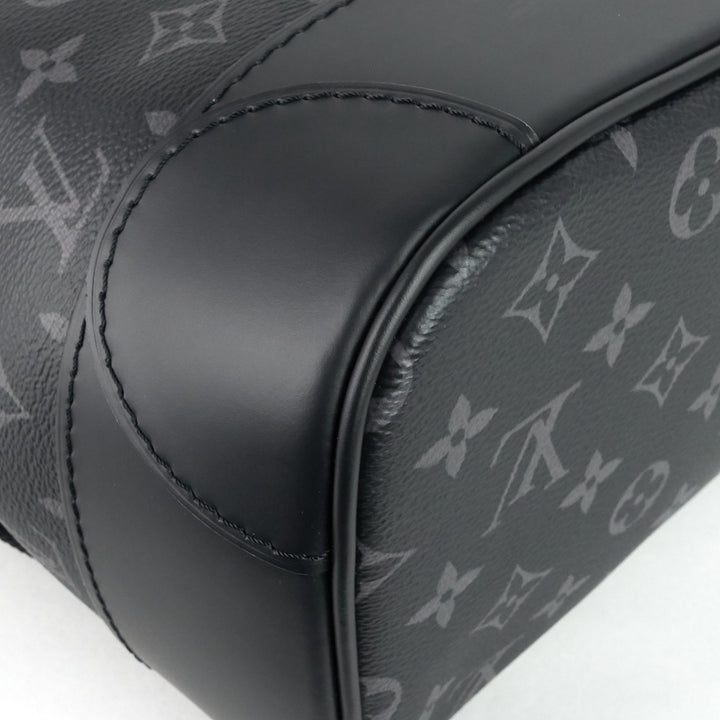 steamer monogram eclipse canvas backpack