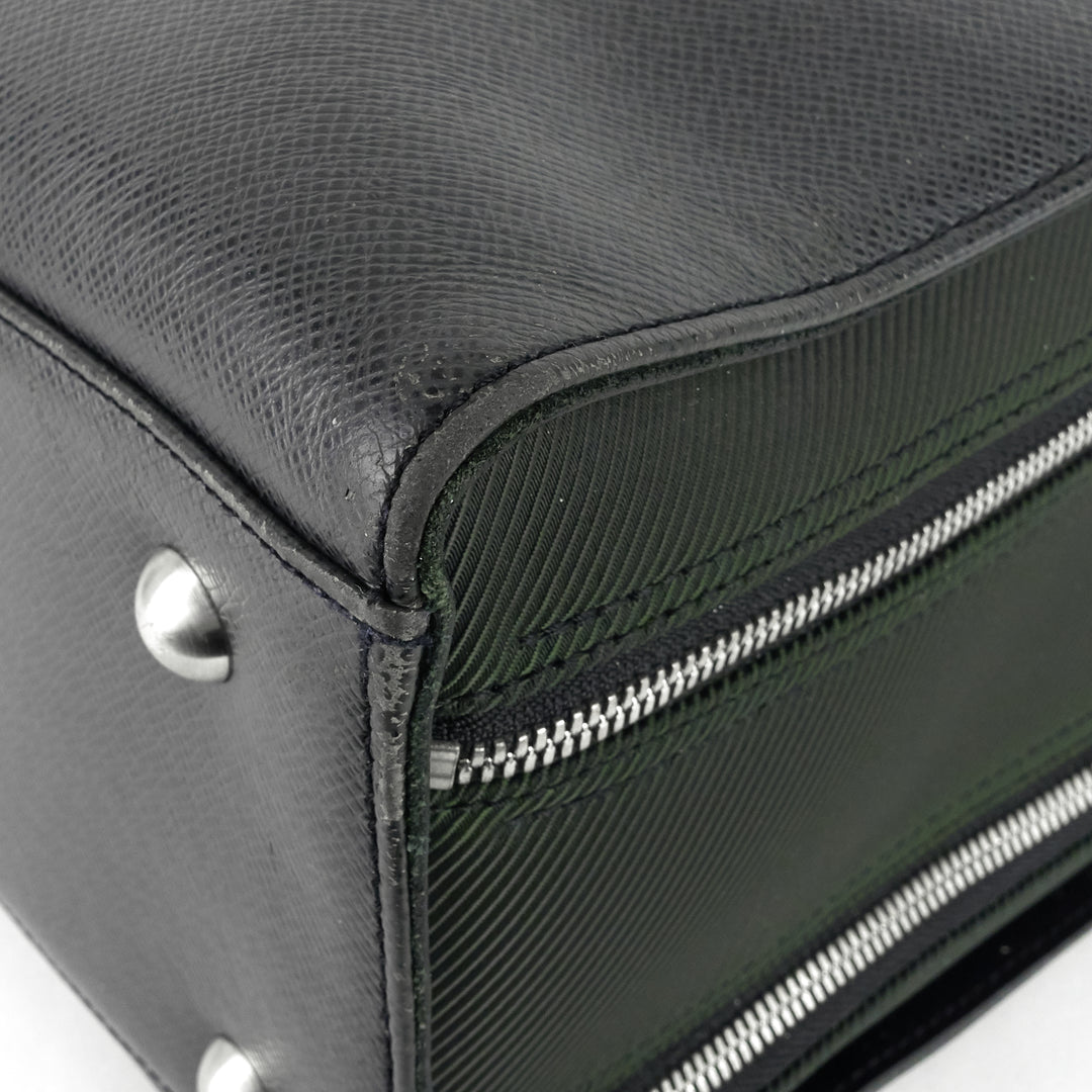 nevski taiga leather briefcase bag