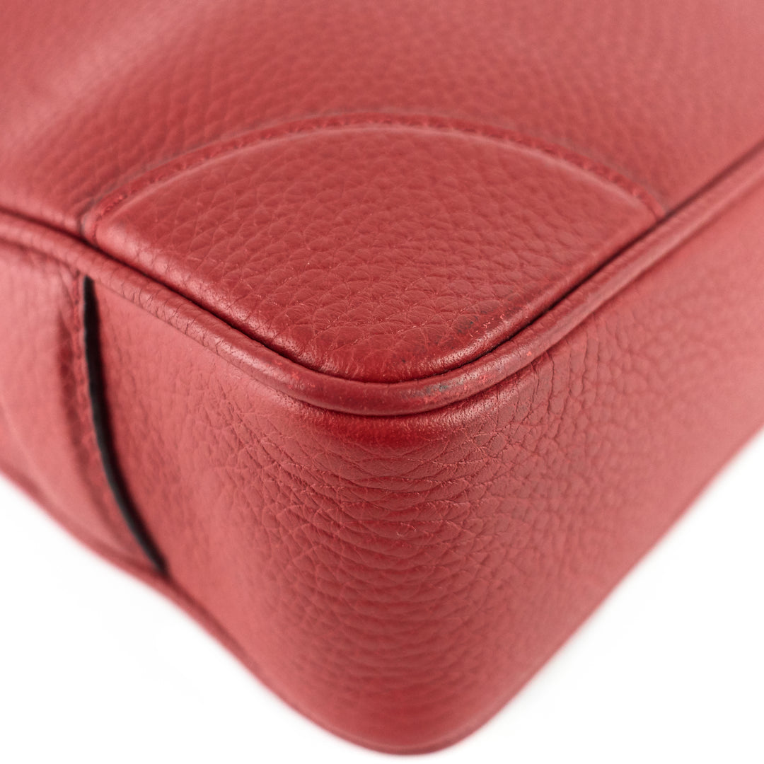 porte-documents voyage pm taurillon leather briefcase bag